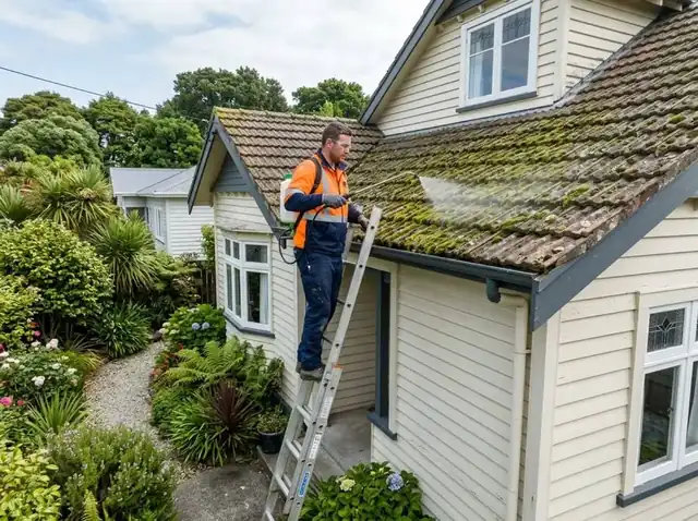 Roof Moss & Mould Treatment service in Auckland