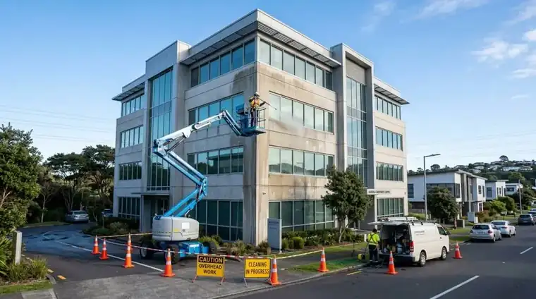 Commercial Building Wash in Auckland