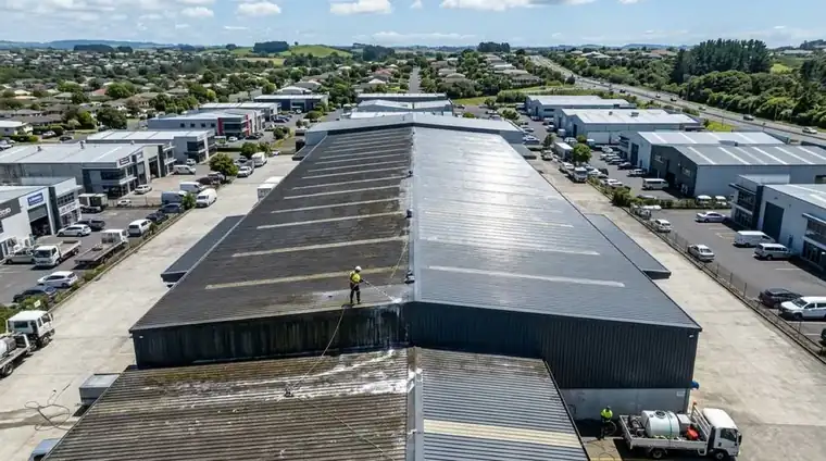 Commercial Roof Wash in Auckland